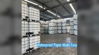 Agente di dimensionamento AKD: resistenza all'acqua permanente