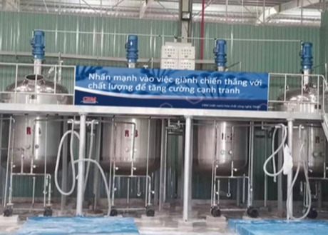 1000 kg IBC Serbatoio Disperso Resina Dimensione Per Agente impermeabilizzante Con 3 mesi di durata