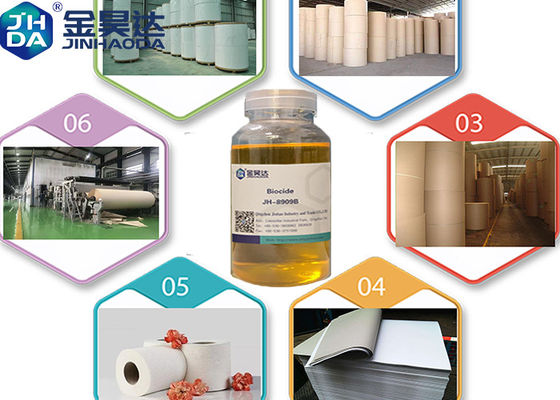 Sterilizzazione microbica di industria di fabbricazione della carta spappolare battericidi 10% - 14%
