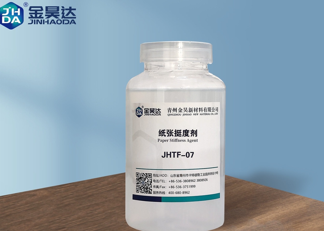 Additivi di forza asciutta per l'agente di carta Colorless Industrial Grade di forza asciutta della carta di rigidezza JHTF07