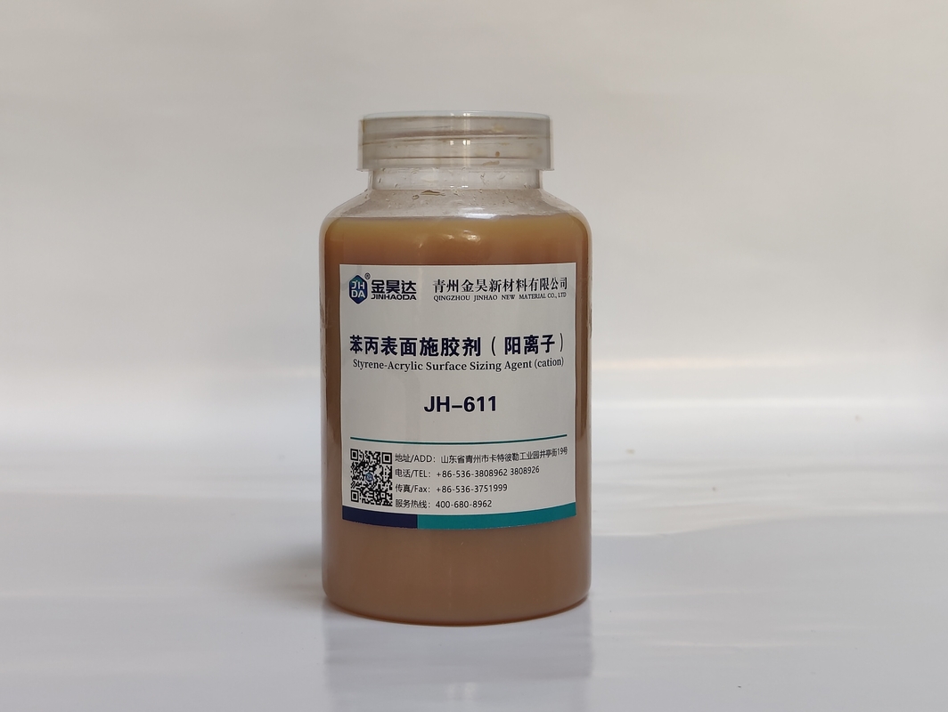 Prodotto d'imbozzimatura di superficie acrilico G/Cm3 di Ionic Density 1,2 - 1,3 dello stirene cationico
