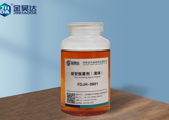 Prezzo buono Produttore di riciclaggio di carta dei prodotti chimici dell'agente 25% di Deinking della carta straccia FDJH9801 in linea