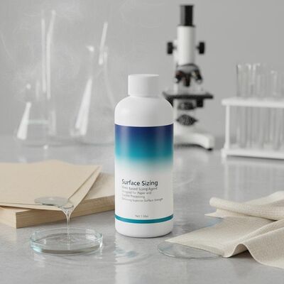 Prezzo buono Agente anionico di dimensionamento delle superfici idrosolubile per la lavorazione della carta e del tessuto con proprietà anti-linting e anti-shedding in linea