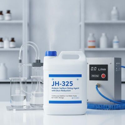 Prezzo buono JH-325 Agente anionico di misurazione della superficie con riduzione della polvere e aggiunta continua tramite pompa di misura per stoccaggio a 0-30 °C in linea