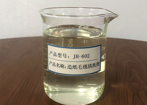 Prezzo buono Agenti di pulizia efficaci per la produzione di feltro di carta per migliorare la permeabilità dell'aria e aumentare la produzione della macchina per la carta in linea